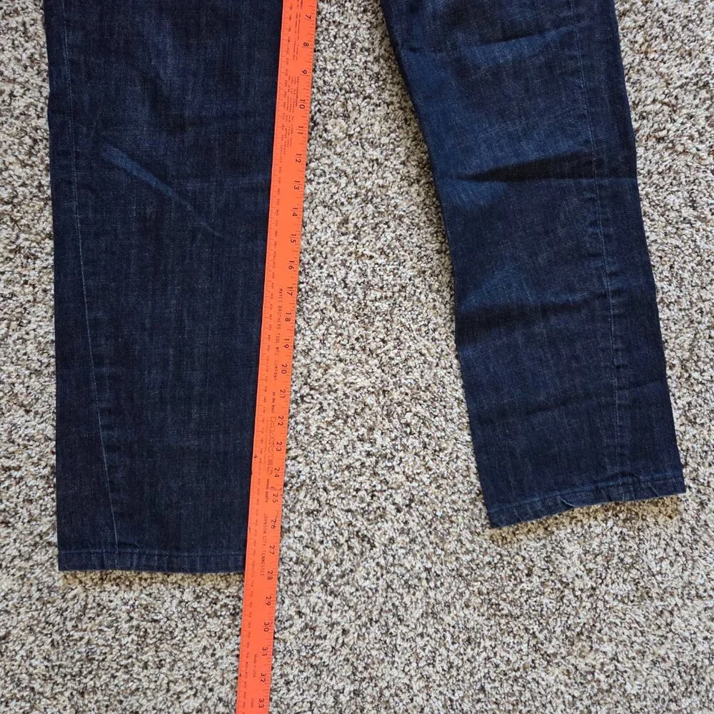 Analog Denim Jeans Arto Saari Men's 32 X 28 Dark Wash Vintage Button Fly‎ Y2K - Picture 5 of 9